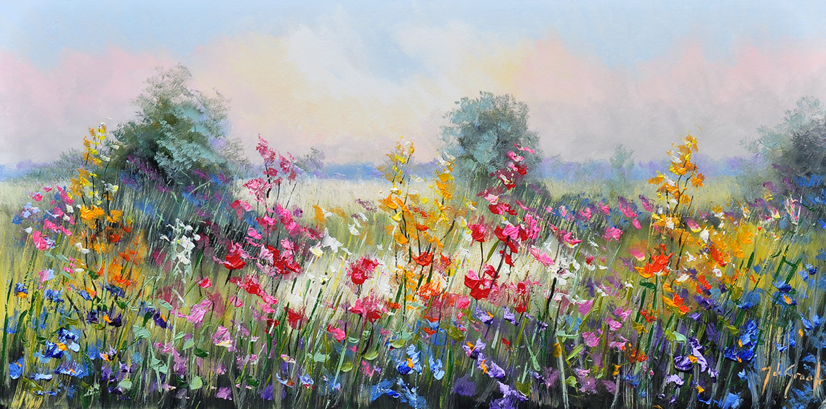 Jochem de Graaf + Bloemen aan de Bosrand 
